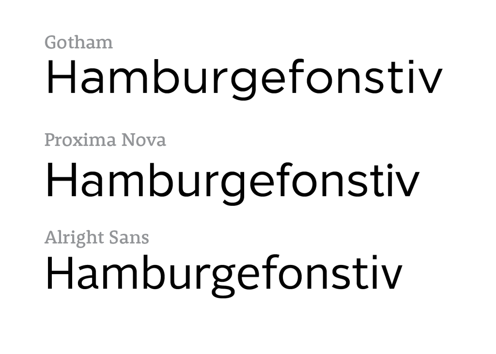 proxima nova font meaning